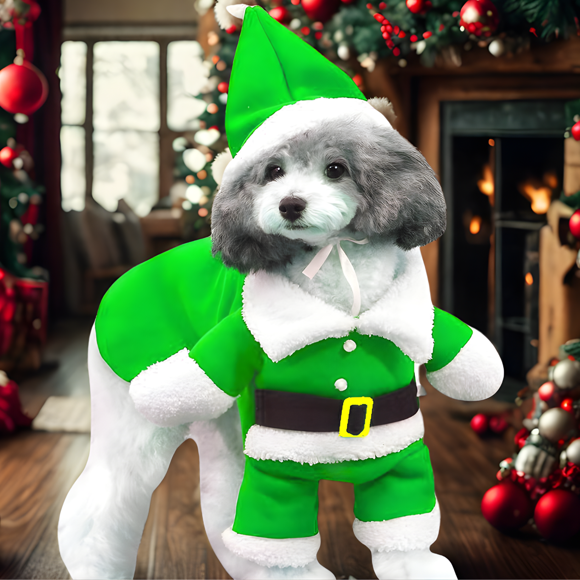 犬用クリスマス服・犬用ドレス