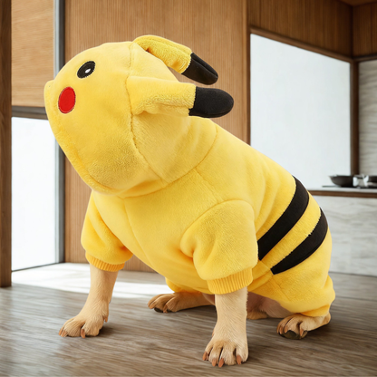 Pikachu Pet Clothes – Four-legged Clothes for Dogs and Cats