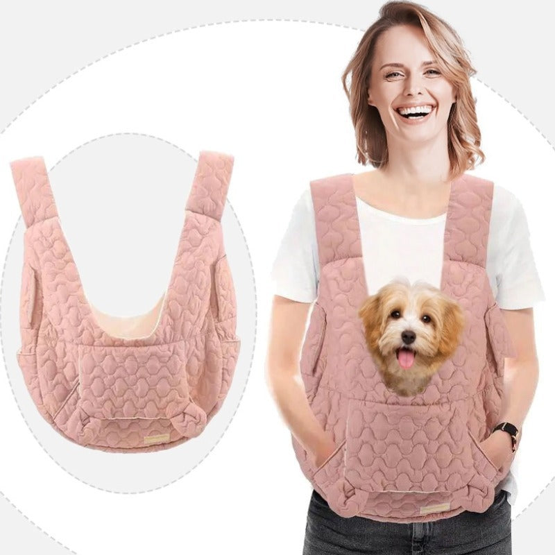 ポータブル ペット用 チェストバッグ｜Pet Chest Carrier Bag for Dogs & Cats