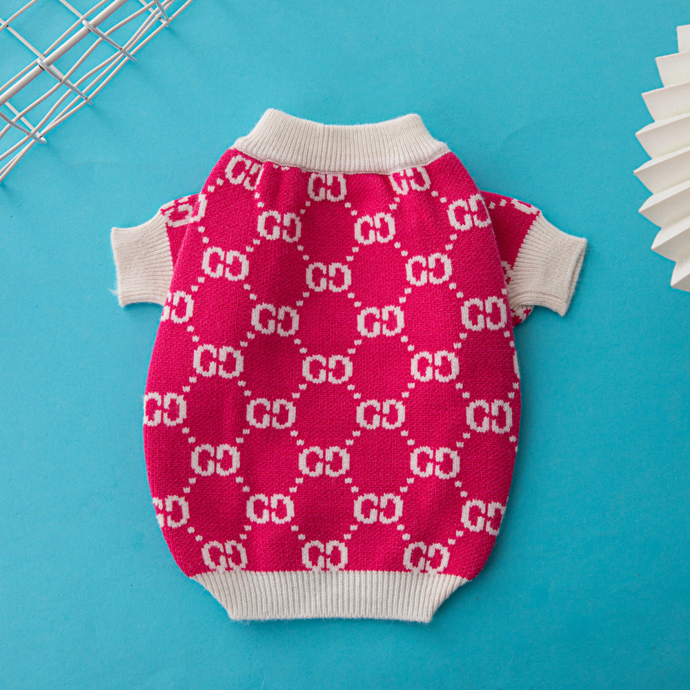 ペット用ニットセーター ・ 小型犬＆猫にぴったり